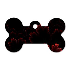 Amoled Red N Black Dog Tag Bone (one Side) by nateshop