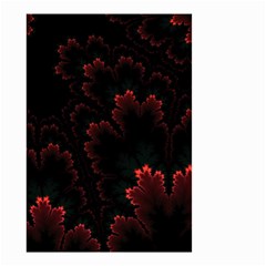 Amoled Red N Black Small Garden Flag (two Sides) by nateshop