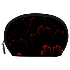 Amoled Red N Black Accessory Pouch (large) by nateshop