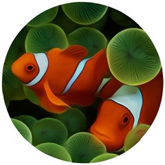 Fish Wooden Puzzle Round by nateshop