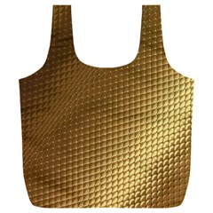 Gold, Golden Background ,aesthetic Full Print Recycle Bag (xxl) by nateshop