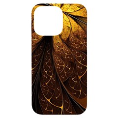 Gold, Golden Background Iphone 14 Pro Max Black Uv Print Case by nateshop