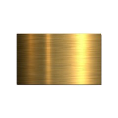 Golden Textures Polished Metal Plate, Metal Textures Sticker Rectangular (100 Pack)