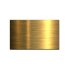 Golden Textures Polished Metal Plate, Metal Textures Sticker Rectangular (10 Pack) by nateshop