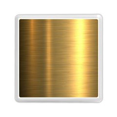 Golden Textures Polished Metal Plate, Metal Textures Memory Card Reader (square) by nateshop