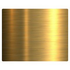 Golden Textures Polished Metal Plate, Metal Textures Premium Plush Fleece Blanket (medium) by nateshop