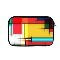 Multicolored Retro Abstraction, Lines Retro Background, Multicolored Mosaic Apple Macbook Pro 13  Zipper Case by nateshop