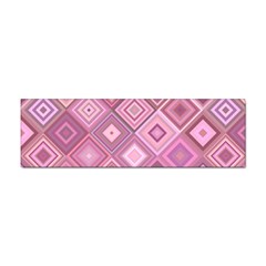 Pink Retro Texture With Rhombus, Retro Backgrounds Sticker Bumper (10 Pack) by nateshop