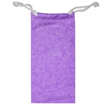 Purple Paper Texture, Paper Background Jewelry Bag Front