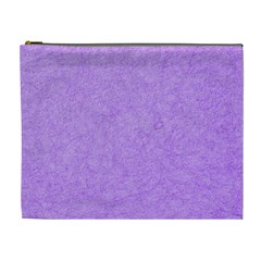 Purple Paper Texture, Paper Background Cosmetic Bag (xl) by nateshop