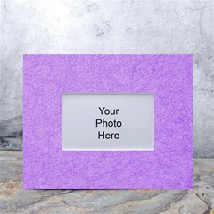 Purple Paper Texture, Paper Background White Tabletop Photo Frame 4 x6  by nateshop