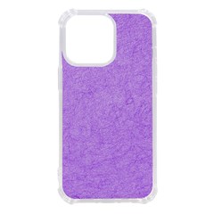 Purple Paper Texture, Paper Background Iphone 13 Pro Tpu Uv Print Case by nateshop