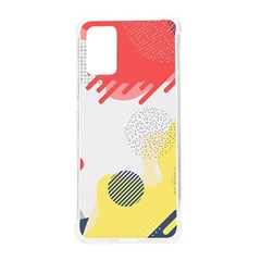 Red White Blue Retro Background, Retro Abstraction, Colored Retro Background Samsung Galaxy S20plus 6 7 Inch Tpu Uv Case by nateshop