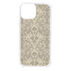 Retro Texture With Ornaments, Vintage Beige Background Iphone 13 Mini Tpu Uv Print Case by nateshop