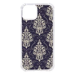 Vintage Texture, Floral Retro Background, Patterns, Iphone 14 Tpu Uv Print Case by nateshop