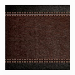 Black Leather Texture Leather Textures, Brown Leather Line Medium Glasses Cloth by nateshop