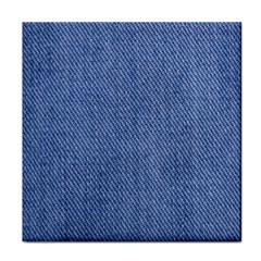 Blue Denim Texture Macro, Blue Denim Background, Jeans Background, Jeans Textures, Fabric Background Face Towel by nateshop