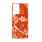 Mazipoodles Love Flowers - White Orange Too Samsung Galaxy Note 20 Ultra TPU UV Case Front