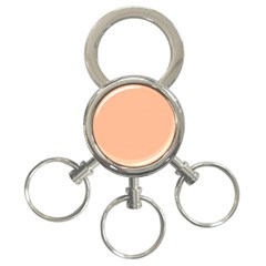 Peach Fuzz 2024 3-ring Key Chain by dressshop