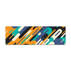 Abstract Rays, Material Design, Colorful Lines, Geometric Sticker Bumper (100 Pack)