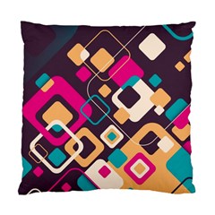 Colorful Abstract Background, Geometric Background Standard Cushion Case (one Side) by nateshop