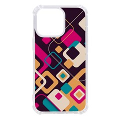 Colorful Abstract Background, Geometric Background Iphone 13 Pro Tpu Uv Print Case by nateshop