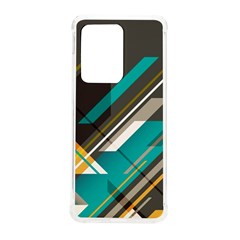 Material Design, Lines, Retro Abstract Art, Geometry Samsung Galaxy S20 Ultra 6 9 Inch Tpu Uv Case by nateshop