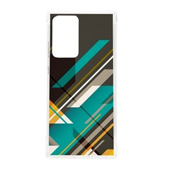 Material Design, Lines, Retro Abstract Art, Geometry Samsung Galaxy Note 20 Ultra Tpu Uv Case by nateshop