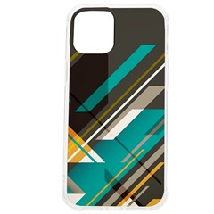 Material Design, Lines, Retro Abstract Art, Geometry Iphone 12 Pro Max Tpu Uv Print Case by nateshop