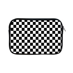 Black White Checker Pattern Checkerboard Apple Ipad Mini Zipper Cases by Grandong