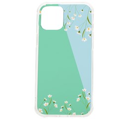 Flower Branch Corolla Wreath Lease Iphone 12 Pro Max Tpu Uv Print Case by Grandong