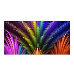 Abstract Colors - , Abstract Colors Satin Wrap 35  X 70  by nateshop