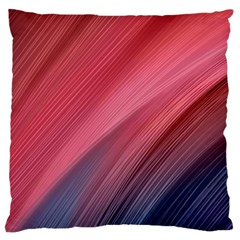 Abstract, Lines Standard Premium Plush Fleece Cushion Case (two Sides)