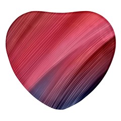 Abstract, Lines Heart Glass Fridge Magnet (4 Pack) by nateshop