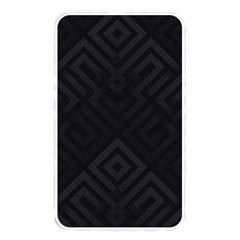 Black Pattern, Black, Pattern Memory Card Reader (rectangular) by nateshop