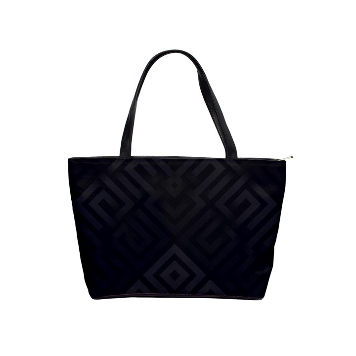 Black Pattern, Black, Pattern Classic Shoulder Handbag