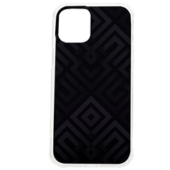 Black Pattern, Black, Pattern Iphone 12 Pro Max Tpu Uv Print Case by nateshop