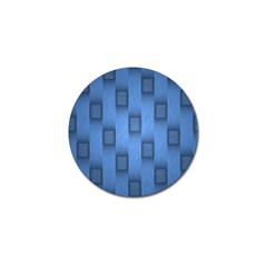 Blue Pattern Texture Golf Ball Marker by nateshop