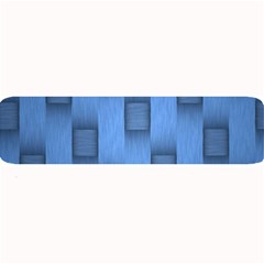 Blue Pattern Texture Large Bar Mat by nateshop