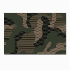 Camo, Abstract, Beige, Black, Brown Military, Mixed, Olive Postcards 5  X 7  (pkg Of 10) by nateshop