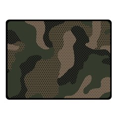 Camo, Abstract, Beige, Black, Brown Military, Mixed, Olive Fleece Blanket (small) by nateshop