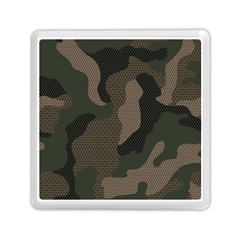 Camo, Abstract, Beige, Black, Brown Military, Mixed, Olive Memory Card Reader (square) by nateshop