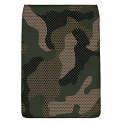 Camo, Abstract, Beige, Black, Brown Military, Mixed, Olive Removable Flap Cover (l) by nateshop