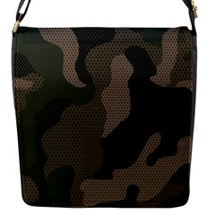 Camo, Abstract, Beige, Black, Brown Military, Mixed, Olive Flap Closure Messenger Bag (s) by nateshop