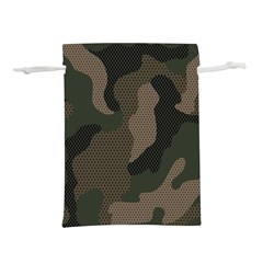 Camo, Abstract, Beige, Black, Brown Military, Mixed, Olive Lightweight Drawstring Pouch (l) by nateshop