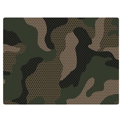 Camo, Abstract, Beige, Black, Brown Military, Mixed, Olive Two Sides Premium Plush Fleece Blanket (extra Small) by nateshop