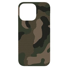 Camo, Abstract, Beige, Black, Brown Military, Mixed, Olive Iphone 14 Pro Max Black Uv Print Case by nateshop