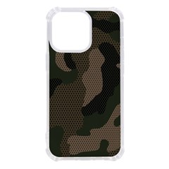 Camo, Abstract, Beige, Black, Brown Military, Mixed, Olive Iphone 13 Pro Tpu Uv Print Case by nateshop