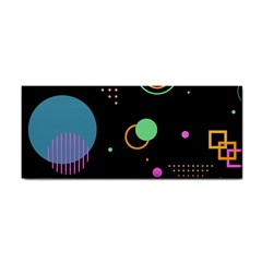 Colartive, Aesthetic, Amoled, Black, Colorful, Desenho Hand Towel by nateshop