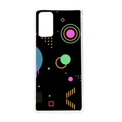 Colartive, Aesthetic, Amoled, Black, Colorful, Desenho Samsung Galaxy Note 20 Tpu Uv Case by nateshop